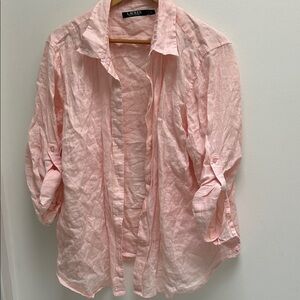 Ralph Lauren Light Pink Casual Button Down Shirt